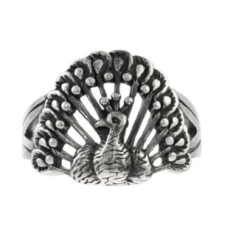 Skyline Silver Sterling Silver Peacock Ring