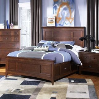 Magnussen Furniture Riley Bookcase Bed with Storage Rails