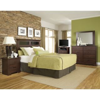 Standard Furniture Marshall Merlot Panel Bed