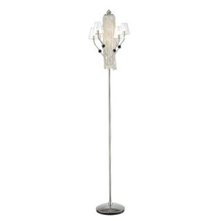 Families Floor Lamp with Beads and Flexible Arms