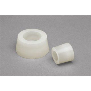 TapeCase Silicone Hollow Tapered Stoppers, 2.688in b x 2.281in t x 1.000in L   25 (Units/Package)