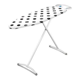 Compact ironing board Compact board is small, lightweight and easy to