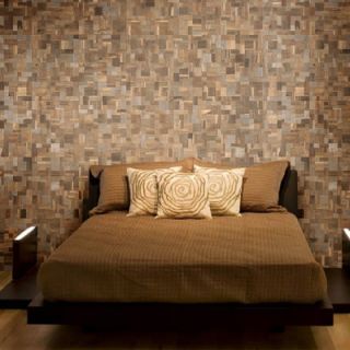 Cocomosaic 16 x 16 Puzzle Style Envy Wood Mosaic Tile