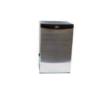 Darby Glass Shelf Stainless Steel Refrigerator