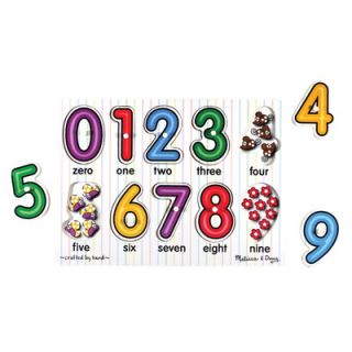 Melissa and Doug See Inside Numbers Peg Puzzle