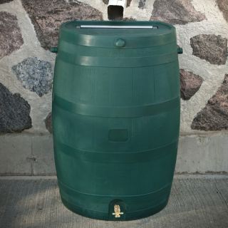 Flatback 50 Gallon Rain Barrel