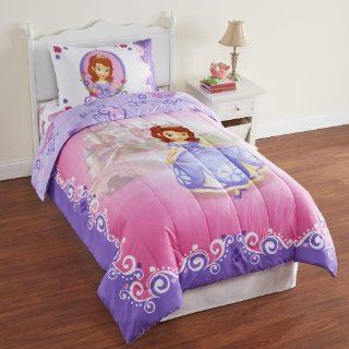 Sofia the First Twin Comforter and Sheet Set   Childrens Bedding Collections