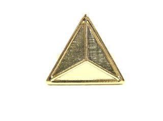 Geometric Triangle Ring Adjustable Gold Tone Pyramid Stud Glam Punk RG33 Cocktail Fashion Jewelry Jewelry
