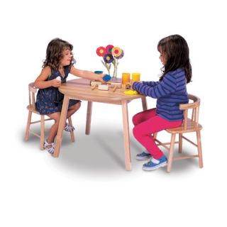 Whitney Bros. Kids 3 Piece Round Table and Chair Set