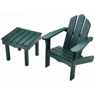 Childs Adirondack Side Table and Chair Set
