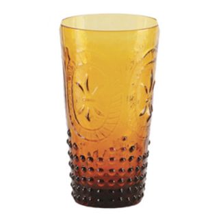 Zrike Renaissance Pressed Glass 14 oz. Tumbler