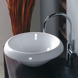 WS Bath Collections Ceramica Bathroom Sink   LVT 100