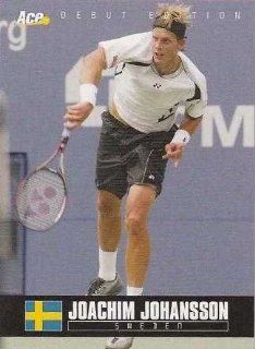 Joachim Johansson Tennis Card Sports Collectibles