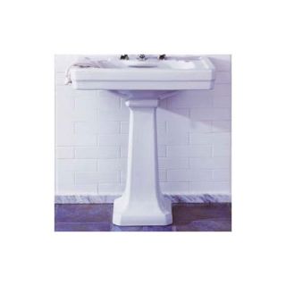 Porcher Lutezia Bathroom Sink Pedestal Only   05550