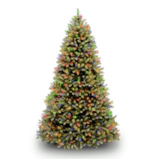 Douglas Fir Downswept 7.5 Green Artificial Christmas Tree with 750