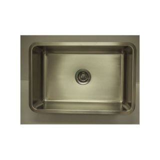 Empire Industries Stainless Steel Single Undermount Kitchen Sink