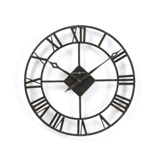 Lacy II Wall Clock in Dark Charcoal Grey
