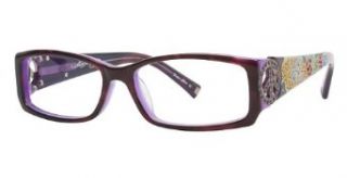 Ed Hardy EHO 715 Eyeglasses Lavender Lake Optical Frame Clothing