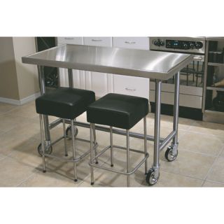 Chefs Prep Table with Stainless Steel Top