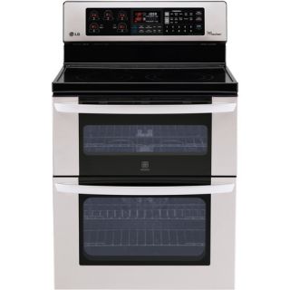 LG 30 Freestanding 4 Element Electric Range with Double Oven and