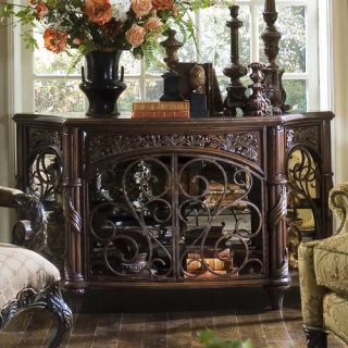 Essex Manor Console Table in Deep English Tea
