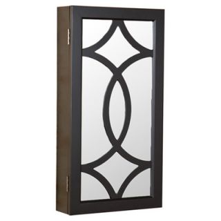 Wildon Home ® Wall Mounted Jewelry Armoire with Mirror