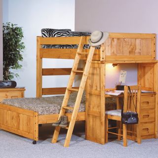 Twin Over Full Bunk Beds & Loft Bed, Stairs, Ladder