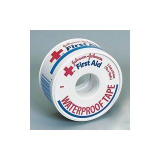 5552338 PT# 100505100 Tape First Aid 1"x10yd Cloth Adhesive White Waterproof 1/Rl Made by J&J