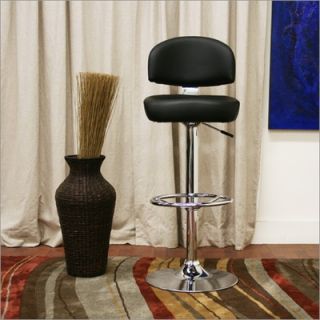 Wholesale Interiors Baxton Studio Grayson Faux Leather Barstool in