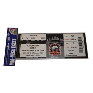 Thats My Ticket MLB 2008 Final Game in Shea Stadium Mini Mega Ticket
