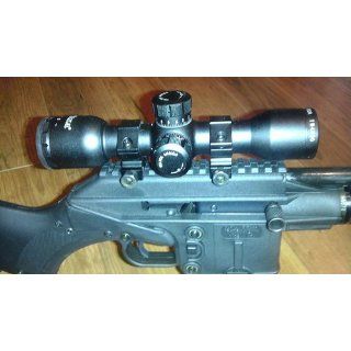 BSA Tactical Weapon 4 x 30mm Rifle Scope with Mil Dot Reticle, Rings and AR/SKS Mount  Sports & Outdoors