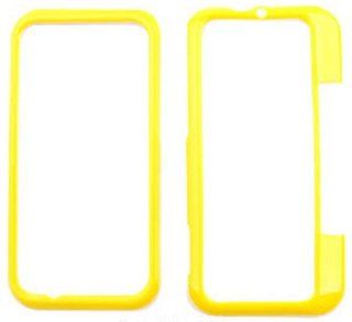 Motorola Backflip Honey Bright Yellow Hard Case/Cover/Faceplate/Snap On/Housing/Protector Cell Phones & Accessories