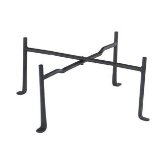 Tabletop stand Black powder coated finish Made of wrought iron