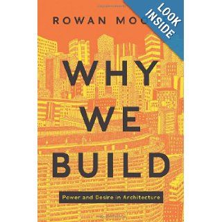 Why We Build Power and Desire in Architecture Rowan Moore 9780062277534 Books