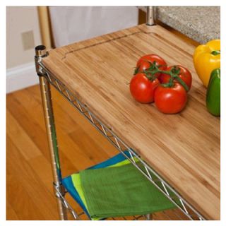 Trinity EcoStorage Bamboo Bakers Rack