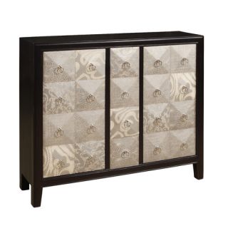 Modern Patchwork 2 Drawer Credenza