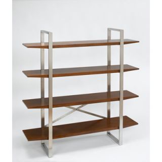 Directions East Breeze Bookcase with Stainless Steel Legs