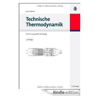 Technische Thermodynamik Einfhrung und Anwendung (German Edition) eBook Erich Hahne Kindle Store