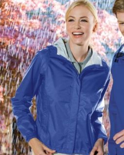 Tri Mountain Women's Waterproof Breathable Shell Jacket xxlarge, blue Athletic Shell Jackets