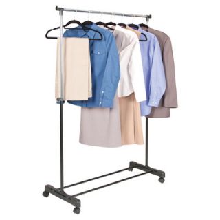 Richards Homewares Free Standing Storage Rolling Adjustable Garment