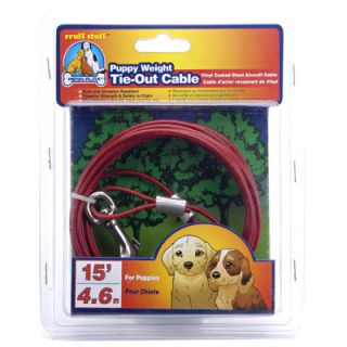 Penn Plax Puppy Weight Tie Out Cable