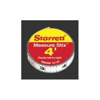 Starrett Measure Stix™ Steel Measuring Tapes   sm44w 1/2x4