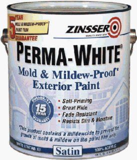 Zinsser Perma White Mold & Mildew Proof Exterior Acrylic Paint    