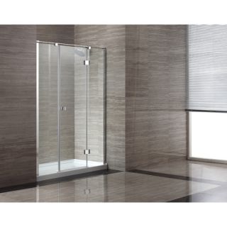 Ove Decors 60 Glass Sliding Door Shower Enclosure with Acrylic Base