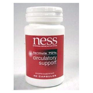 Ness Enzymes   Circulatory Support #701S 40 caps Health & Personal Care