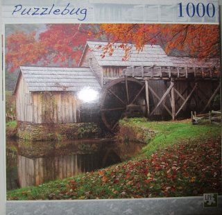Puzzlebug   Autumn Mill, Virginia   1,000 Piece Puzzle 