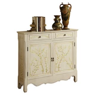Powell Furniture Hand Painted 2 Door 2 Drawer Console