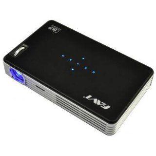 FAVI J5 PICO HD DLP HD Projector 720p HDTV 169 1280x800 WXGA 25001 400 lumens HDMI USB VGA microSD Card Black Electronics