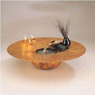Water and Fire Indoor Water Fountain by Nayer Kazemi #701   Tabletop Fountains