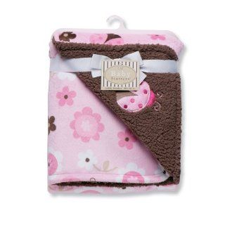Baby Starters Ladybug Print Reversible Blanket, Pink  Lady Bug Baby Gifts  Baby